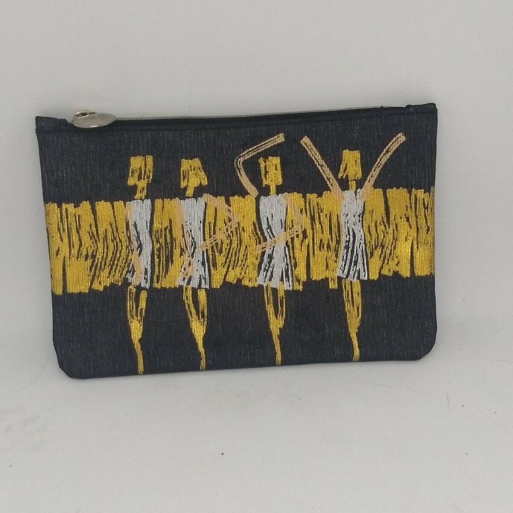 Ipsy Art Deco Lades Makeup Cosmetic Bag